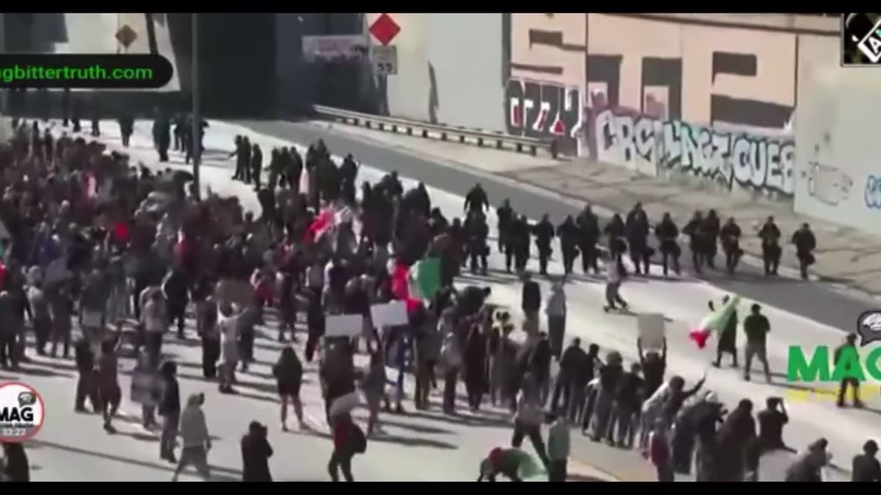 FAKE NEWS EXPOSED in Los Angeles Ice Riots!