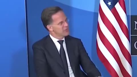 Rutten, the head of NATO calling Trump daddy