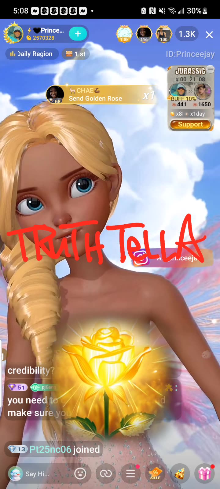 PRINCEJAY READING, ROASTING, & RECAPPING LINES MADAM LO & MORE