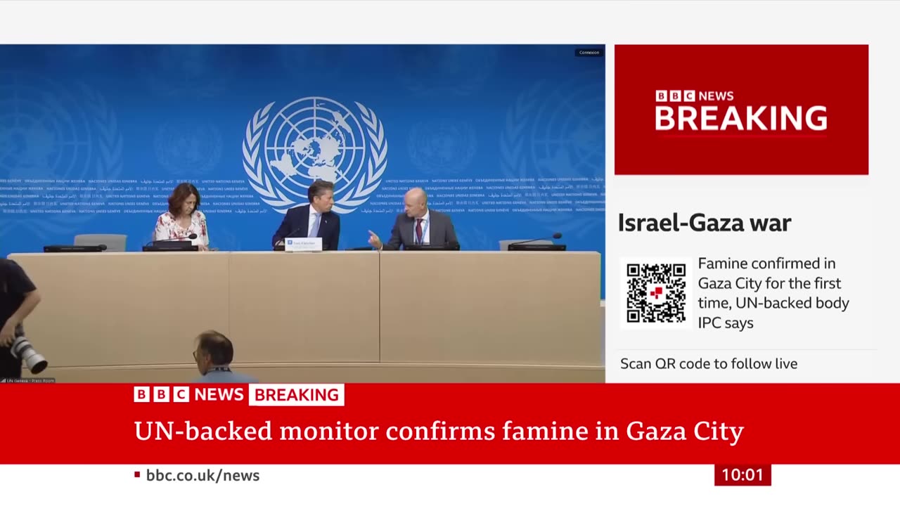 Famine confirmed in Gaza City for first time, UN-backed report says