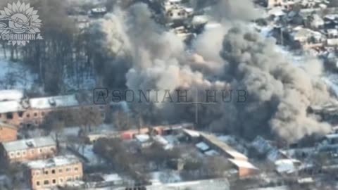 Airstrikes Obliterate Russian Drone Base