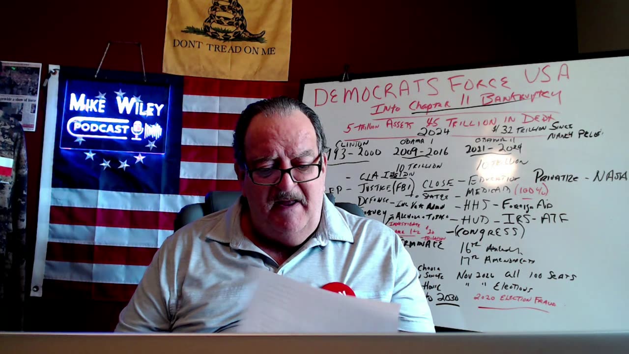 The Trump Shutdown with Mike Wiley - Chapter 11 may open the door to a better future