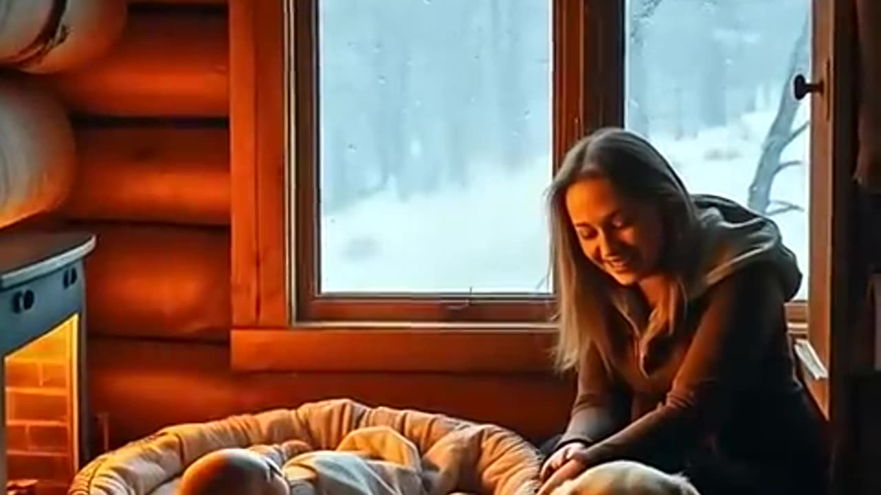 Courageous Puppy Saves Infant from a Raging Snowstorm!