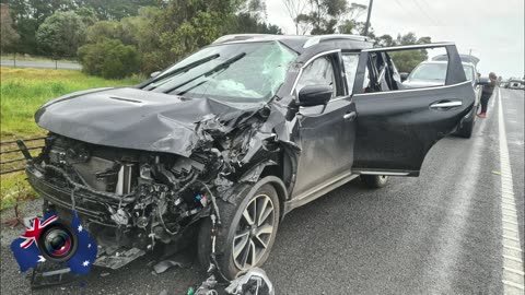 Aussiecams - What happens when you get rear ended at 100ks+ on Hume hwy - Melbourne