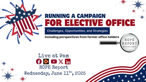 Running A Campaign For Elective Office