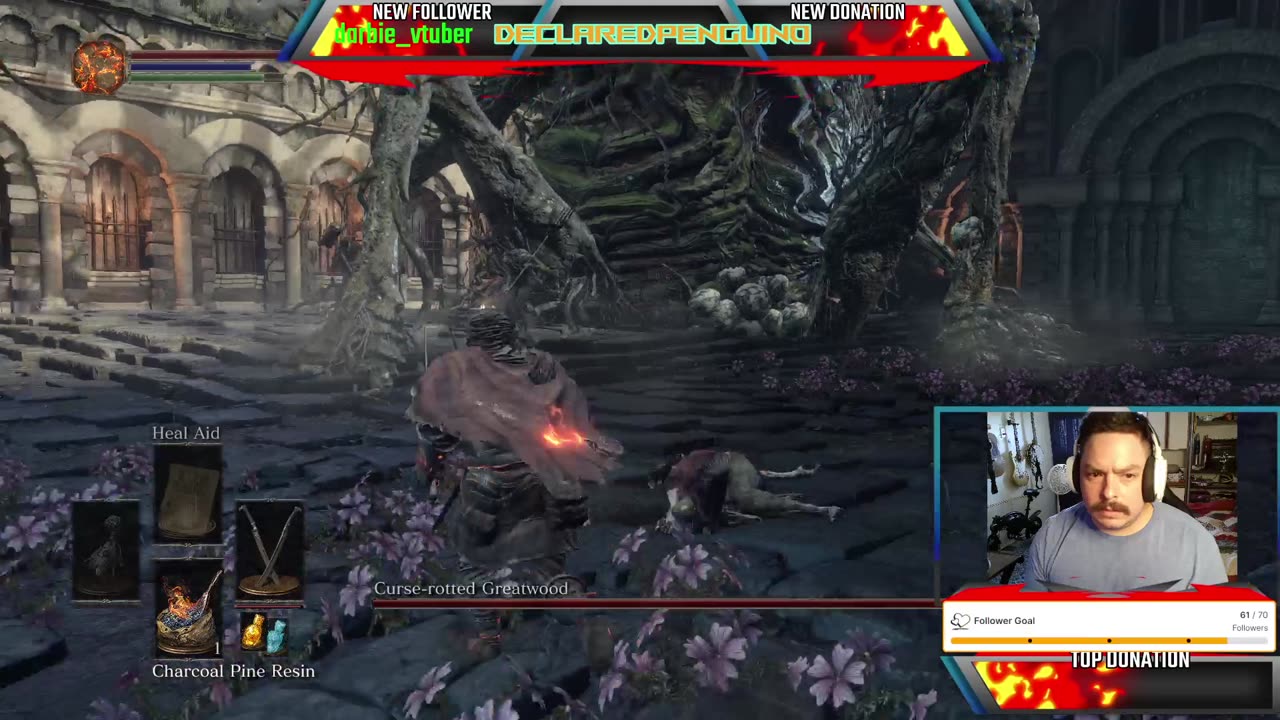 Lets play Dark souls 3 pt.2 Defeating the Cursed Tree