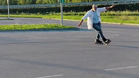 Air Flow Roller Skating Dance