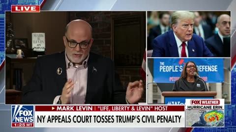 Mark Levin responds to massive Trump judgement being struck down by NY Appeals Court