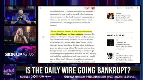 Is The Daily Zionist Wire Going Bankrupt?