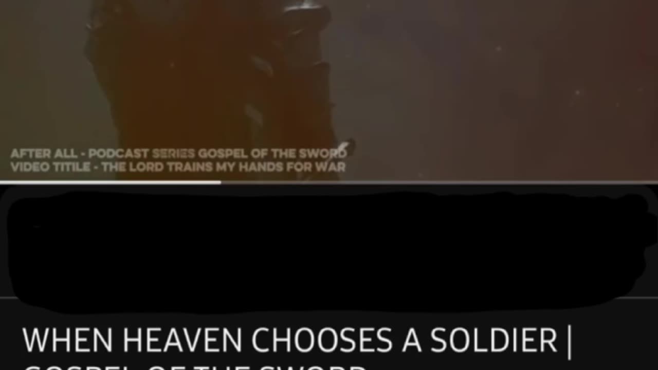 WHEN HEAVEN CHOOSES A SOLDIER