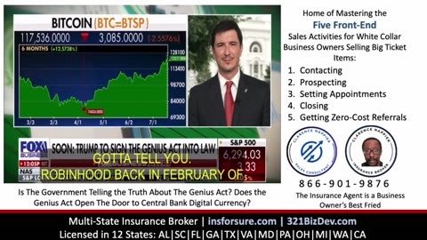 Robin Hood CEO Speaks on Cryptocurrency, The Genius Act, and the Clarity Act