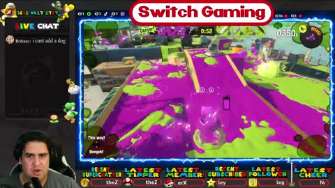 Splatoon 3 Turf War Gameplay *LIVE*