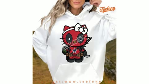 Dallas Cowboys Hello Kitty Deadpool Shirt Men Women