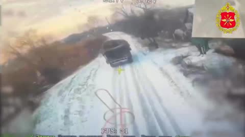 Strike Drone Operators Destroy Enemy M113 APC Near Kupiansk