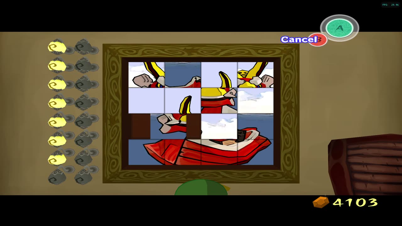 The Legend of Zelda Windwaker [RA] - Episode 29.8 - Private Oasis Puzzle 8 - King of Red Lions [NC]