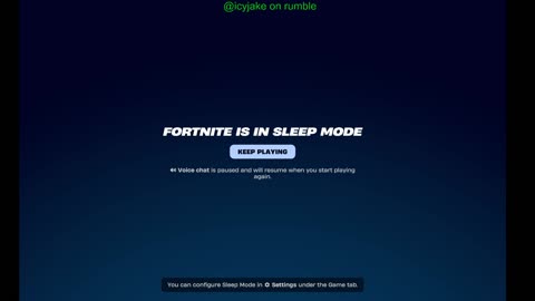 watch me sleep and wake and bake then to play fortnite