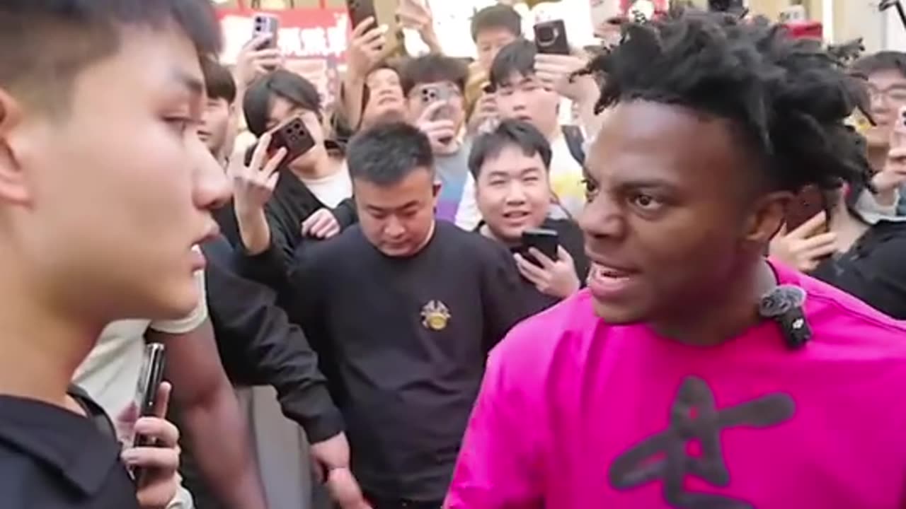 Speed confronts fan #Ishowspeed #speed