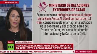 Irán lanza un ataque de represalia contra una base militar de EE.UU.