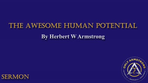 The Awesome Human Potential