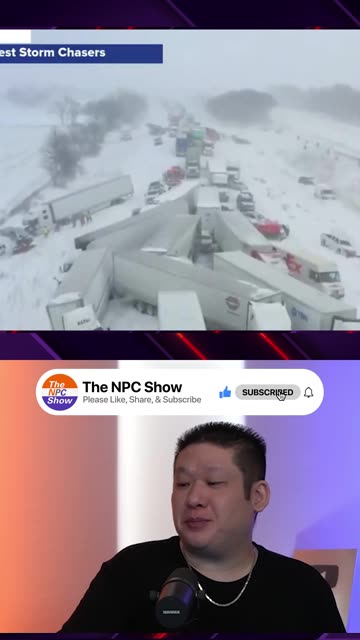 MAJOR Pile Up From This Blizzard 🚗🚙🚚⛄🌨️