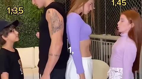 Qual a altura de vocês Comenta aí e se inscreve no canal ❤️😍