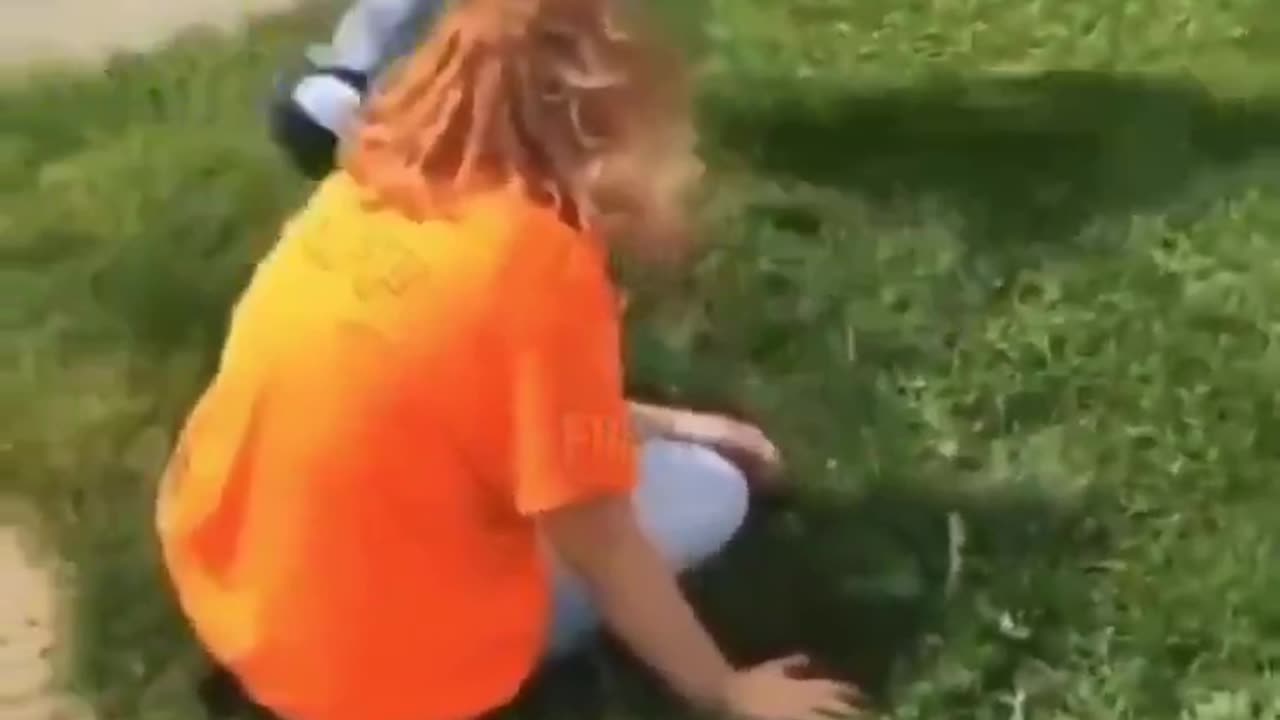 She was just trying to walk home… but the usuals wouldnt let her