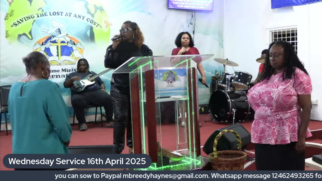 Wednesday Service 16th April 2025