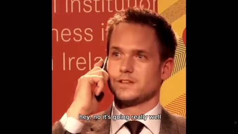 It's true. Men would answer even while hundreds or thousands watched