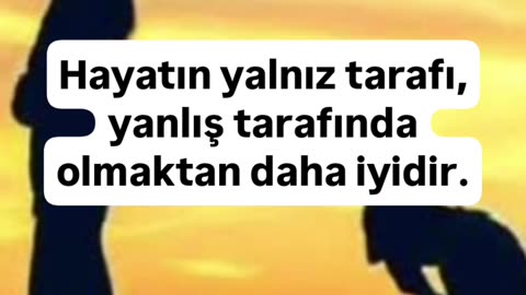 Güzel bir söz