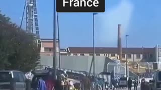 It seems like fourth world but it is Macron's France.