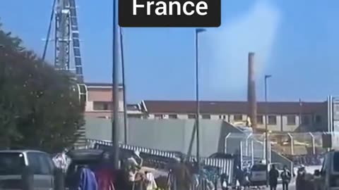 It seems like fourth world but it is Macron's France.