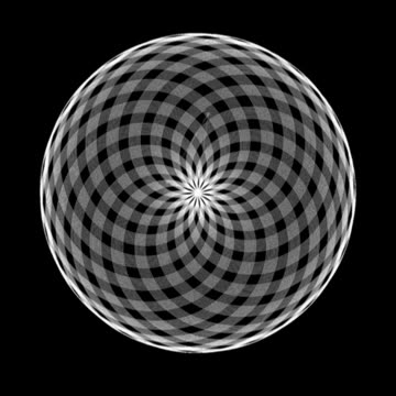 Visualization of Pi (n = 3.14) as an irrational number.
