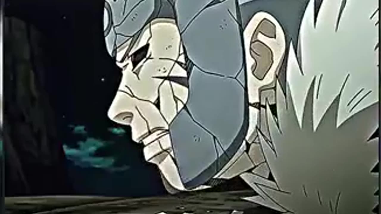 Madara Uchiha stabs Sasuke uchiha