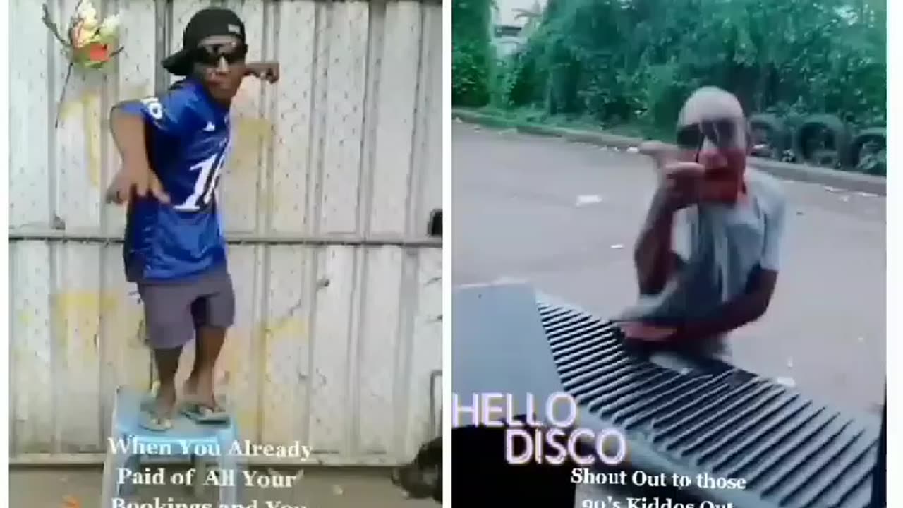 Dancing wild