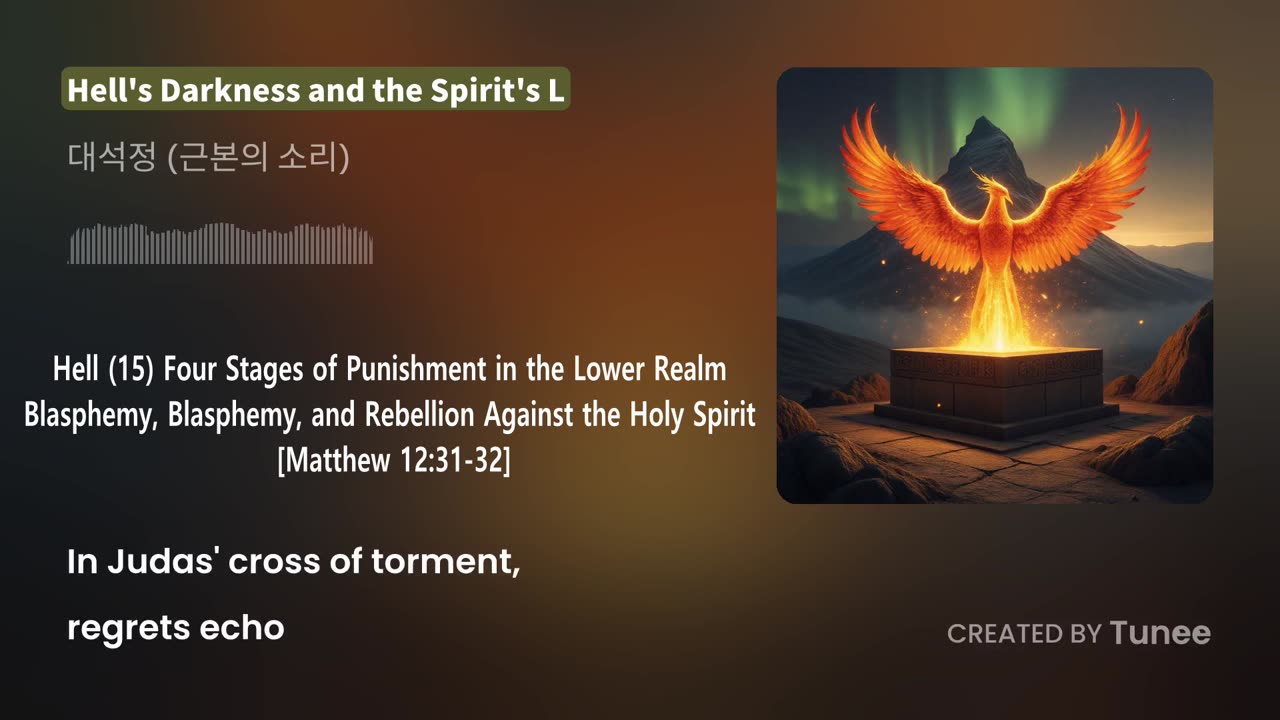 Hell's Darkness and the Spirit's L