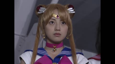 Usagi & Mamoru sailor moon live action act 12 sailor Venus reveals herself