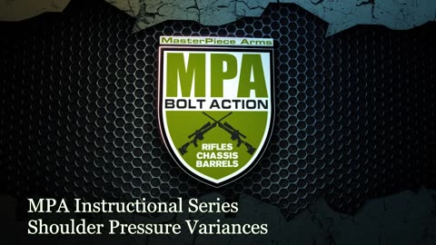 MPA PRS Shooting Techniques - Varying Shoulder Pressure