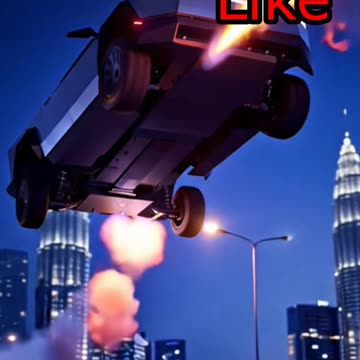 #Flying #Tesla #Cybertruck Flame Thrower Seen in Malaysia #Aviation #AeroArduino