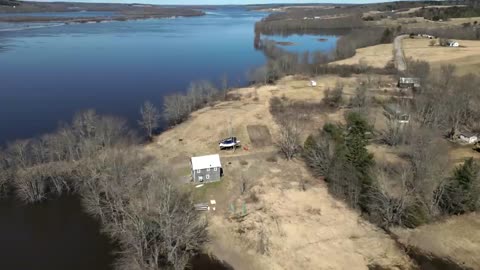 🌾 Wickham: A Quaint Farming Community & River Heritage in Queens County, New Brunswick 🌊 @DJI