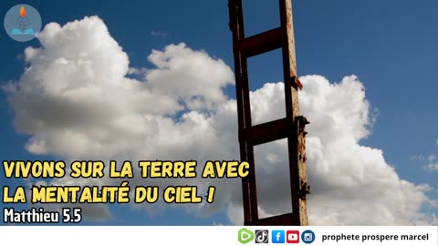 CULTE DU 13/04/2025 THEME : VIVONS SUR LA TERRE AVEC LA MENTALITE DU CIEL !