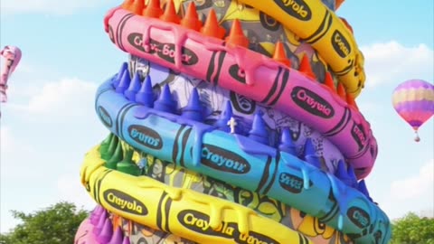 If Crayola Built a Fantasy Land