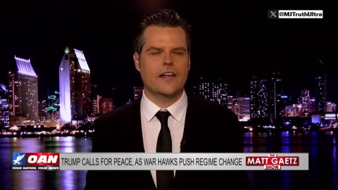 Matt Gaetz - Trump and Iran/Israel - HOT TAKE 🔥🔥