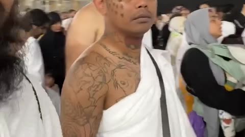 Muslims with Tattoo #Hajj