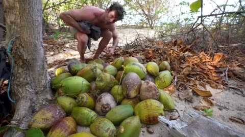 5 Days Solo Island Survival No Food, Water, or Shelter_part6