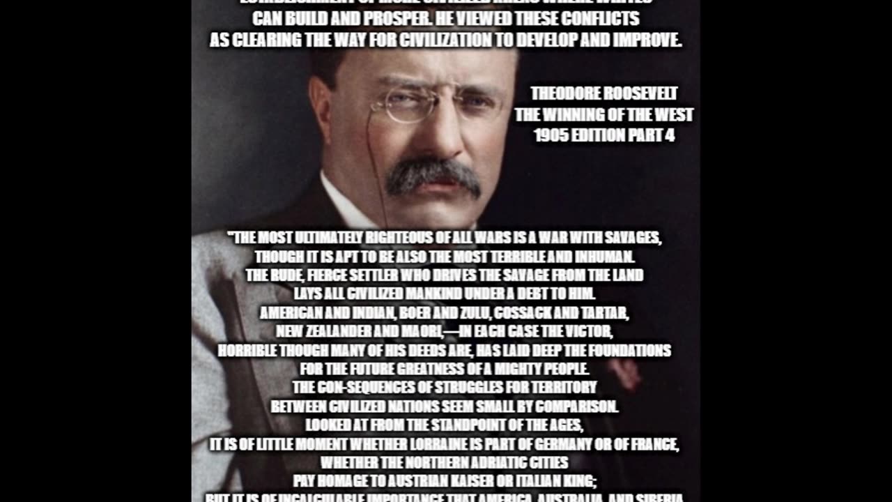 Theodore Roosevelt The Winning of the West 1905 Edition Part 4 (1)