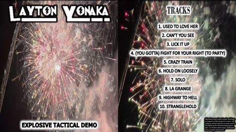 Rock Dojo Presents: Explosive Tactical Demo "Full Solo Album Ep"
