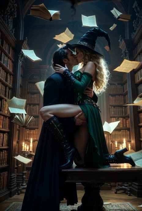 The Spellbook Kiss, AI Video