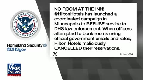 💥 Hilton & Hampton Inn Hotels CANCELS ICE/DHS Agents' Reservations