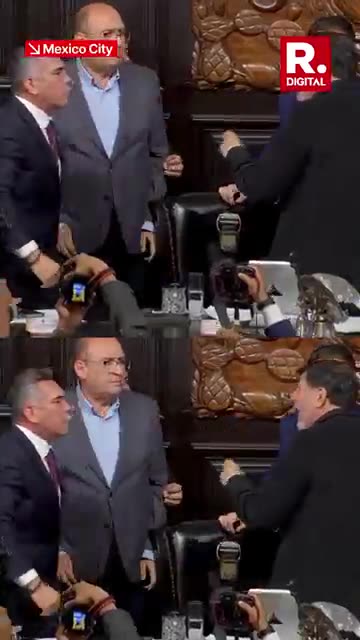 Mexico Senate Descends into Chaos During Anthem