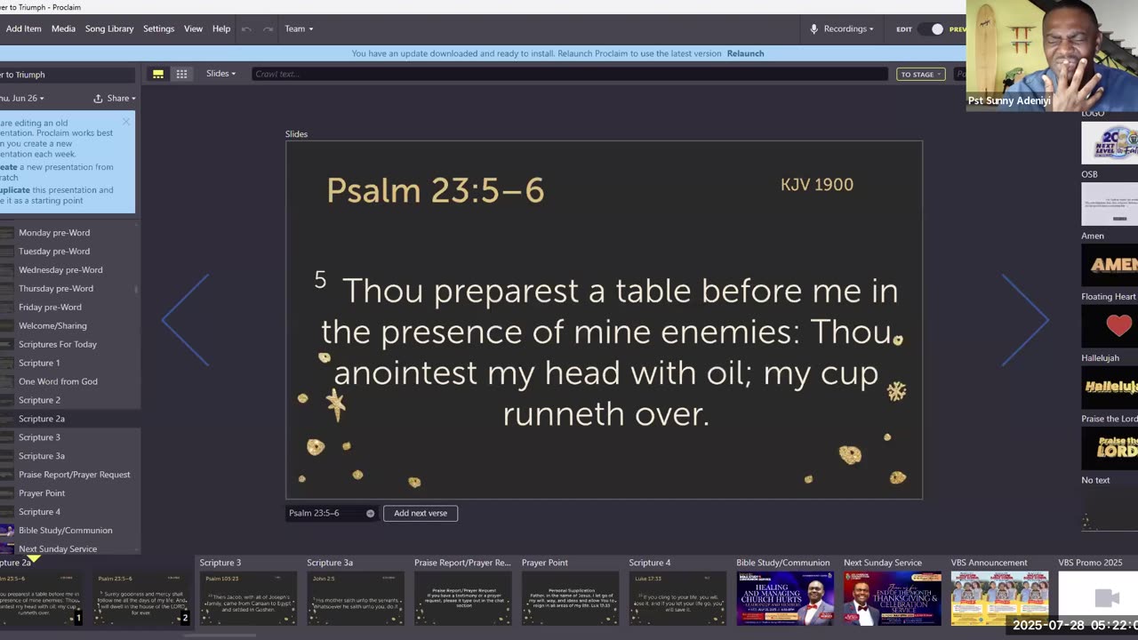 Power To Triumph || July 28, 2025 || Anointing Service